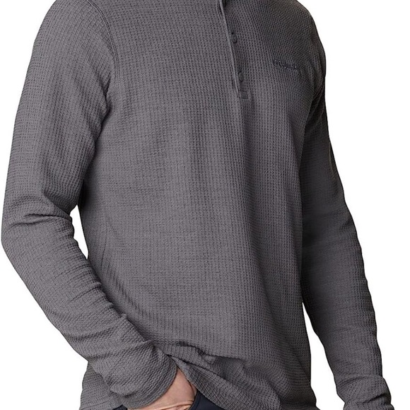 Men’s Pine Peak Waffle Henley - Picture 6 of 13